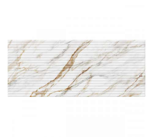 Плитка настенная Ideal white белый 02 25х60 (1,2м2/57,6м2/48уп) рельеф (глянцевая)