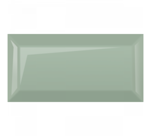 Плитка настенная Metrotiles Салатовый грань 10х20 (0,88м2/73,92м2)