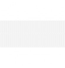 Плитка настенная Simply white белый 01 (рельеф) 25х60 (1,2м2/57,6м2/48уп)