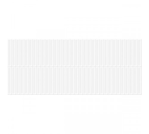 Плитка настенная Simply white белый 01 (рельеф) 25х60 (1,2м2/57,6м2/48уп)