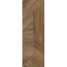 Облицовочная плитка 30x90 Paradyz Woodskin Brown Sciana B Struktura Rekt