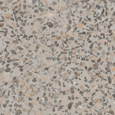 Керамогранит Vitra Terrazzo-X K949768LPR01VTE0 темно-серый полуполированная неглазурованная 60x60