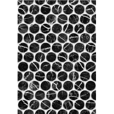 Плитка Керамин Помпеи черный 40x27.5
