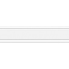Плитка бордюр Шахтинская Плитка Флора 010200000124 белый матовая глазурованная 25x6