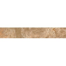 Плитка бордюр Ceramica Classic Illyria Vendom коричневый глянцевая глазурованная 30x5