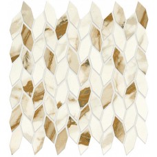 Мозаика 30.5x30.5 Atlas Concorde Marvel Shine Calacatta Imperiale Mosaico Twist Silk A4WR