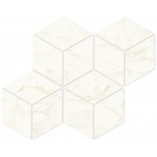 Мозаика 35.2x30.5 Atlas Concorde Marvel Shine Calacatta Delicato Mosaico Esagono Polished A42K