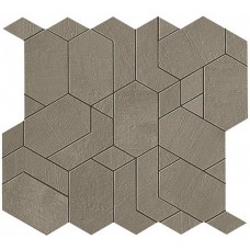 Мозаика 33.5x31 Atlas Concorde Boost Pro Taupe Mosaico Shapes A0QC