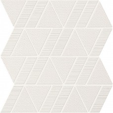 Мозаика 31.5x30.5 Atlas Concorde Aplomb White Triangle Mosaico A6SP