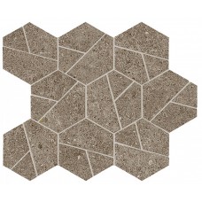 Мозаика 28.5x25 Atlas Concorde Boost Stone Taupe Mosaico Hex A7CX