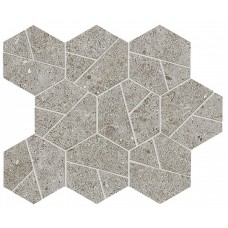 Мозаика 28.5x25 Atlas Concorde Boost Stone Grey Mosaico Hex A7CZ