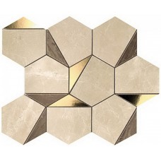 Мозаика 29x25.1 Atlas Concorde Marvel Edge Gold Hex Sable-Brown 9EHS