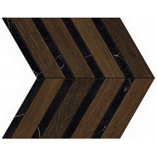 Мозаика 29.4x28.7 Atlas Concorde Heartwood Moka Marble Chevron AOYI