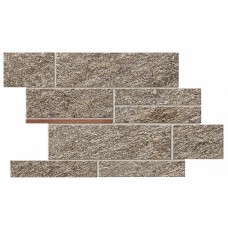 Мозаика 39x27.8 Atlas Concorde Norde Piombo Brick Corten Натуральный A599