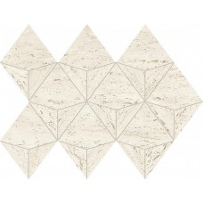 Мозаика 41.2x28 Atlas Concorde Marvel Travertine White Mosaico Origami AF9J