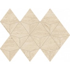 Мозаика 41.2x28 Atlas Concorde Marvel Travertine Sand Mosaico Origami AF9K