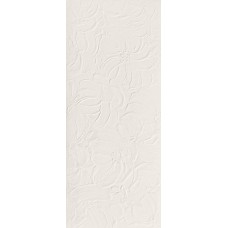 Плитка настенная 120x50 Atlas Concorde 3D Wall Plaster Bloom White AHQV