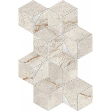 Мозаика 40.3x23.3 Atlas Concorde Marvel Diva White Everest Mosaico Hex Lappato AYLR