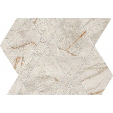 Мозаика 33.4x28.9 Atlas Concorde Marvel Diva White Everest Mosaico Triangle Lappato AYLW