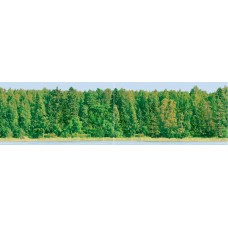 Плитка панно Ceradim Forest КПН16Forest зеленый глянцевая глазурованная 90x25