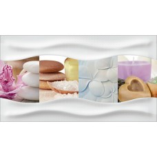 Плитка декор Ceradim Relax КВС16Relax3 разноцветный глянцевая глазурованная 45x25