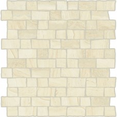 Мозаика 30x30 Италон Charme Advance Alabastro white mosaico raw Патинированный 620110000144