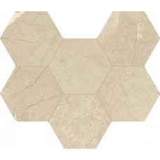 Мозаика 29x25 Италон Charme Extra Arcadia Mosaico Hexagon Патинированный 620110000066