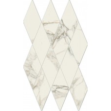 Мозаика 48x28 Италон Charme De Luxe Arabescato Mosaico Diamond Люкс 620110000112