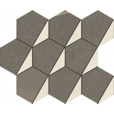 Мозаика 31x25.4 Италон Metropolis Mosaico Hexagon Warm Натуральный 620110000160