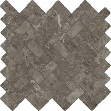 Мозаика 31.5x29.7 Италон Room Stone Grey Mosaico Cross Патинированный 620110000098