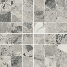 Мозаика 30x30 Италон Continuum Stone Grey Mosaico Натуральный 610110001024