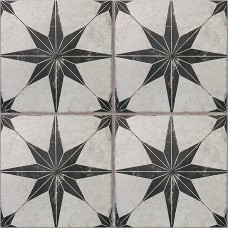 Керамогранит Etili Seramik 45x45 SCINTILLA Black Pre-cut матовая