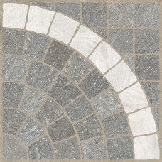 Керамогранит 60.5x60.5 Rondine Aurelia Grigio Arco Bianco 10mm J88242