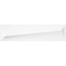 Плитка настенная ITT Ceramic 30x7.5 BOSTON White Shiny глянцевая