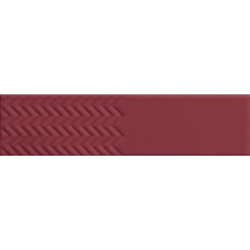 Плитка настенная 20x5 41Zero42 Biscuit Waves Bordeaux 4101160