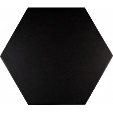 Керамогранит 23x20 Adex Pavimento Hexagono Black ADPV9015