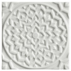 Декоративный элемент 15x15 Adex Earth Relieve Mandala Cosmos Gray ADEH4013