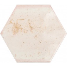 Плитка настенная 17.3x15 Ceramica Ribesalbes Hope Rose Hex Glossy PT03133