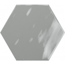 Плитка настенная 17.3x15 Ceramica Ribesalbes Geometry Hex Grey Glossy PT03138