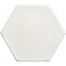 Керамогранит 17.3x15 Ceramica Ribesalbes Geometry Hex White Matt PT03146