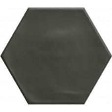 Керамогранит 17.3x15 Ceramica Ribesalbes Geometry Hex Black Matt PT03147