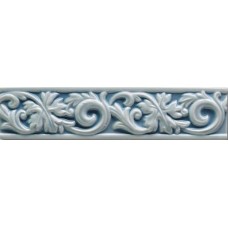 Бордюр 26x6 Ceramiche Grazia Essenze Voluta Genziana VO600