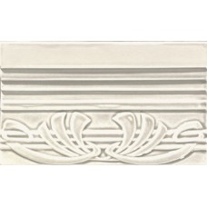 Бордюр 20x12 Ceramiche Grazia Epoque Terminale Deco Ivory Mat TED10