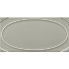 Плитка настенная 26x13 Ceramiche Grazia Formae Oval Steel OVA3