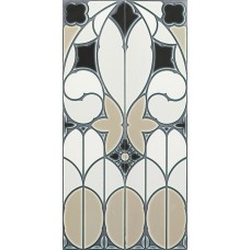 Декоративный элемент 80x40 Ceramiche Grazia Venice Панно Pannello Fenice Gray Craquele FENI1