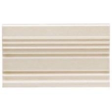 Бордюр 20x12 Ceramiche Grazia Venice Terminale Pitti Dark Ivory Craquele TEP2