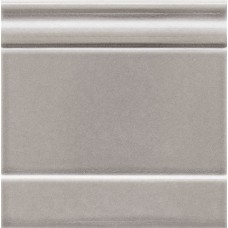 Специальный элемент 20x20 Ceramiche Grazia Venice Плинтус Zoccolo Dark Grey Craquele ZOE4