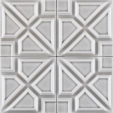 Плитка настенная 13x13 Ceramiche Grazia Formelle Milano Argento MILA5