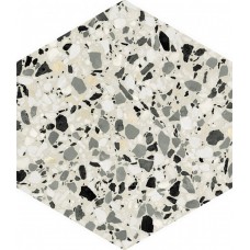 Керамогранит 37x32 DNA Tiles Terrazzo Grey 123382