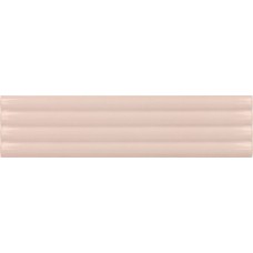 Плитка настенная 20x5 Equipe Costa Nova Onda Pink Stony Glossy 28493